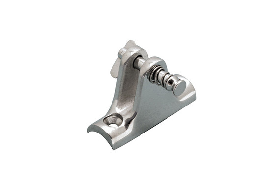Suncor Concave Deck Hinge With Removable Pin 2-1/4" 316 Stainless Steel S3682-3001