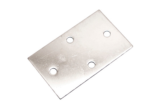 Suncor Heavy Duty Diamond Back Plate 4" 304 Stainless Steel S3703-0001