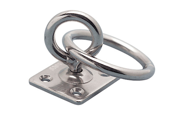 Suncor Swivel Pad Eye with Ring 304 Stainless Steel S3714-R
