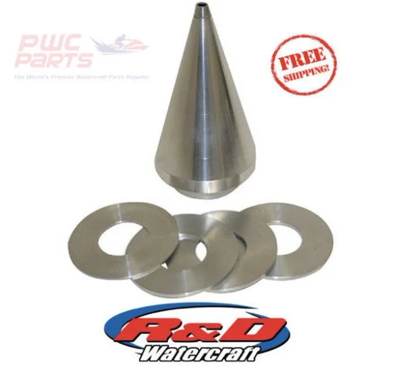 Sea-Doo RXP-X RXT-X 300 R&D Billet Adjustable Anti-Cavitation Cone Kit 163-95014