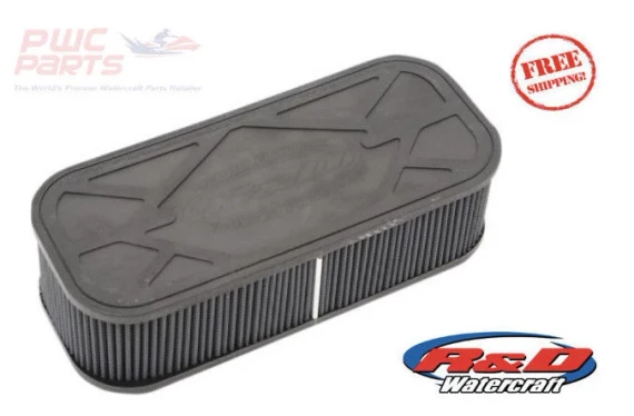 9x Yamaha FX Models FX-HO R&D Hi-Flow Power Plenum Air Filter - Add MPH+ 200-00143