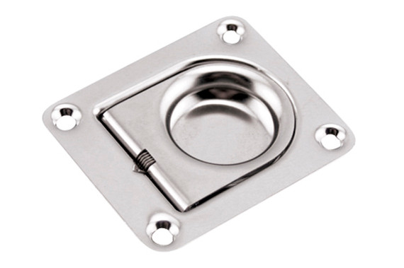 Suncor Flush Lift Pull 2-1/2" 304 Stainless Steel S3851-0003