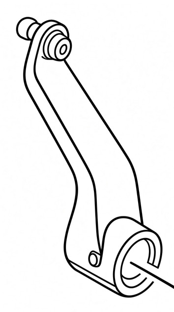 YAMAHA OEM Trim Arm Assembly F4P-6150E-10-00