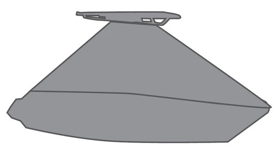 YAMAHA OEM 252 FSH SPT, 255 FSH SPT E 2021+ 255 FSH SPT H 2024+ Boat T-Top Mooring Black 25 FT MAR-25FSH-MC-24