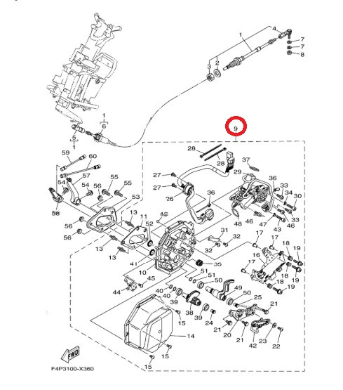 YAMAHA OEM Motor Assembly 99999-04615-00