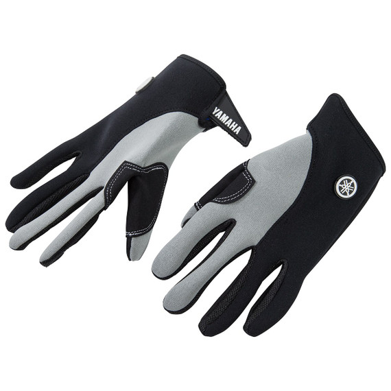 Yamaha Full Finger Glove Grey/Black X-Large MAR-15GFF-GY-XL