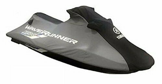 Yamaha EX DELUXE/EX SPORT/EXR WaveRunner Cover Black/Charcoal 2017-2023 MWV-CVREX-DL-19