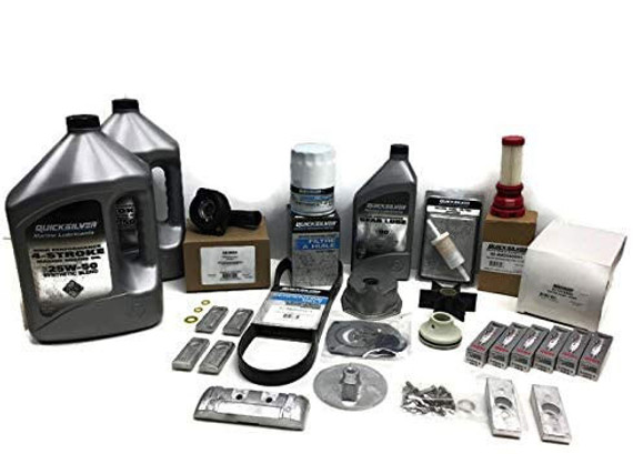 MERCURY VERADO L6 300 Hour Maintenance & Oil Change Kit 200/225/250/275/300/350 / 400HP 8M0097859 (5.44 TORPEDO - 25W50)