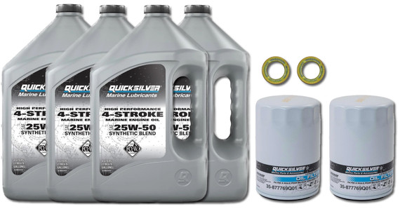 MERCURY VERADO Quicksilver - Oil Change Kit for VERADO L6 200/225/250/275 / 300HP