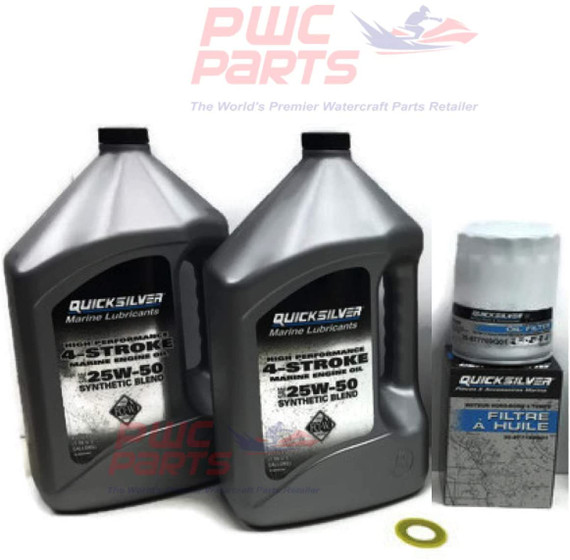 MERCURY VERADO Quicksilver Oil Change Kit for VERADO L6 200/225/250/275/300/350 / 400HP