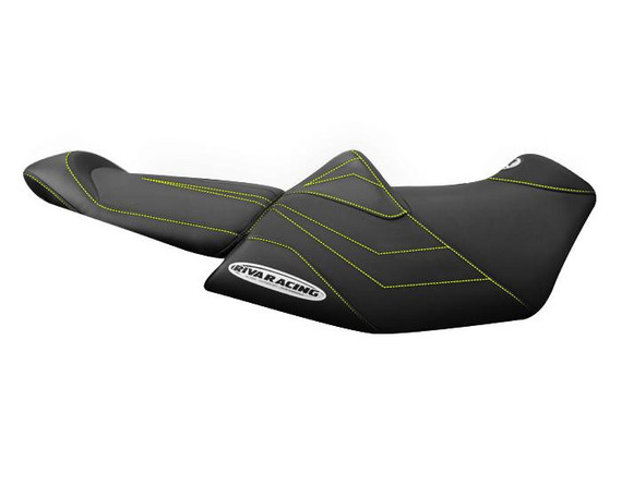 Riva Sea-Doo 2018+ RXT 230/300 Seat Cover Black/Neon Yellow Stitching RS5-120-1