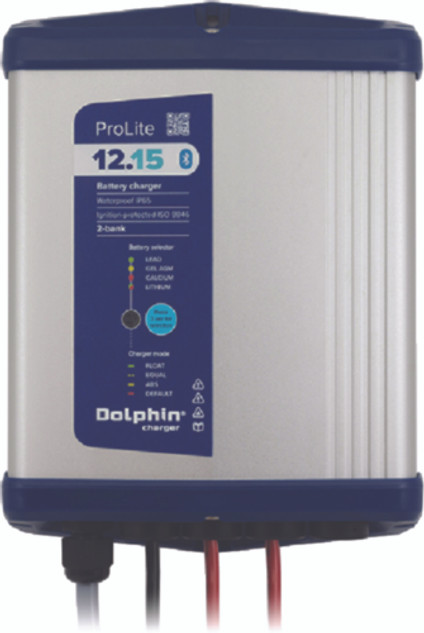 Scandvik Dolphin Prolite Series Battery Charger 15 Amp 390-99215