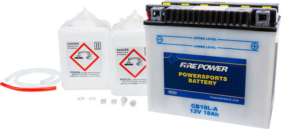 Fire Power Battery W/Acid CB18L-A 12V Heavy Duty