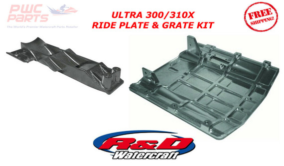 Kawasaki Ultra 300/310X

R&D Performance
Ride Plate & Aquavein Intake Grate

PURCHASE AS A KIT AND SAVE$$$!!

ADD Up to 6 MPH Top Speed

FITS:
ALL ULTRA 310 MODELS
ALL ULTRA 300 MODELS

121-30000 111-30000
