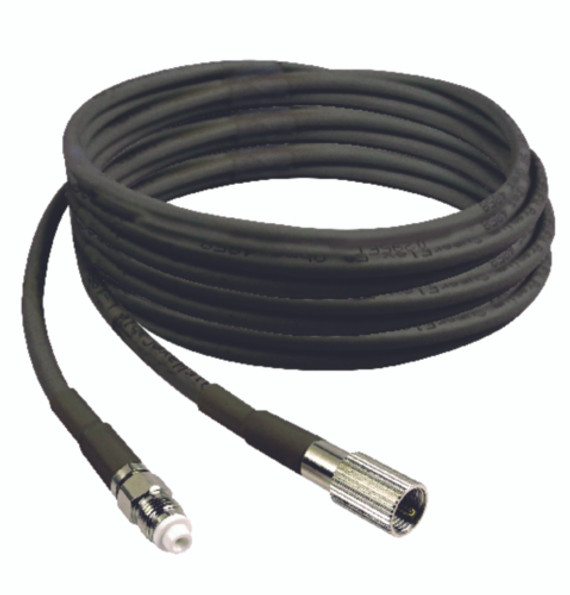 Seachoice Coax Cable with FME Black 20ft 50-19803