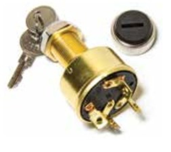 Ignition Switch - Brass Style - 7-0885
