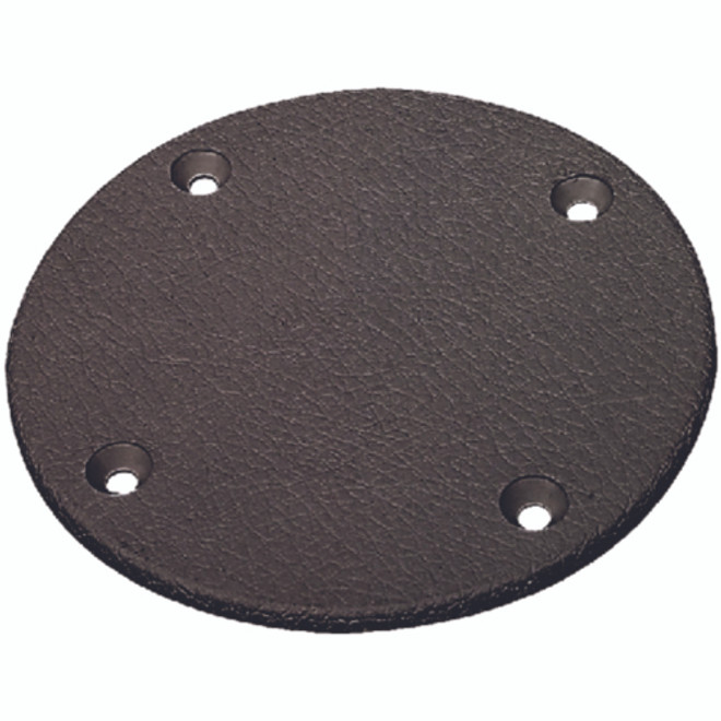 Seachoice Polypropylene Cover Plate Black OD 5-5/8 Inch 50-39611