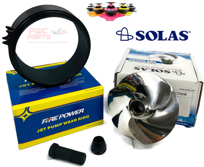 トップス SGR14 SeaDoo SPARK 90hp SOLAS Impeller OEM BRP 267000925 Wear Ring