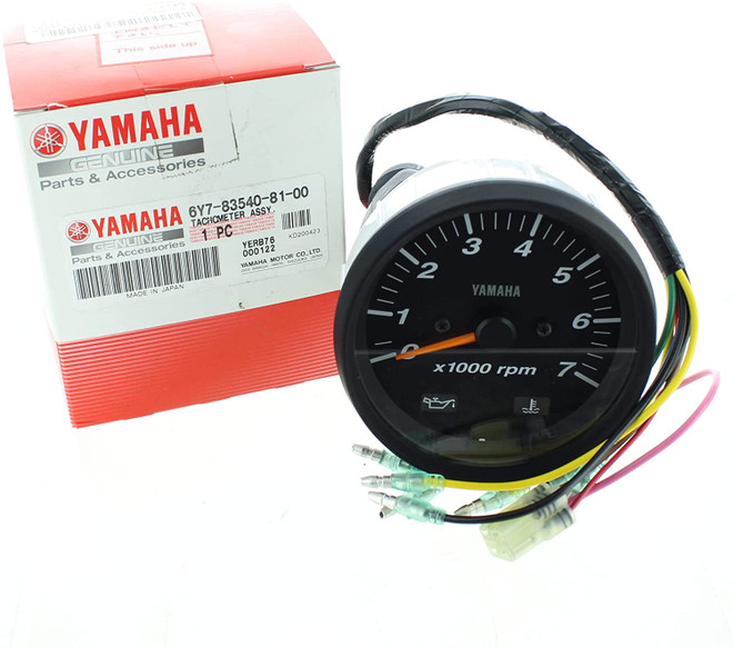 Yamaha Pro Series II Tachometer Black 6Y7-83540-81-00