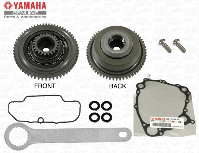 YAMAHA SVHO OEM Supercharger Clutch Assy 6ET-17800-00-00 6S5-13563-00-00 99999-04514-00 6S5-1416A-00-00 90430-10007-00 (99999-04514-00 / 6ET-17800-00-00 Kit w/ Gaskets
