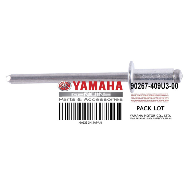 Yamaha OEM RIVET BLIND 90267-409U3-00