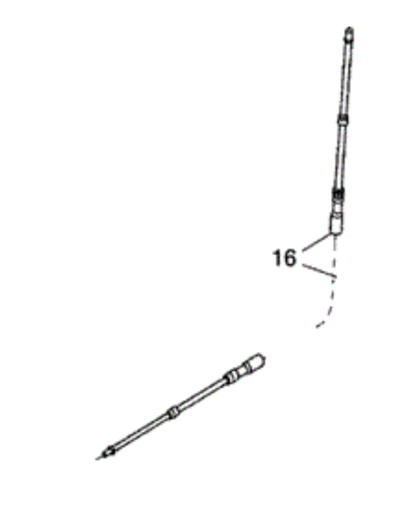 Yamaha Cable Reverse F2D-U149C-00-00