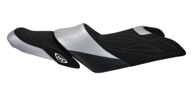 Hydro-Turf Premier Seat Cover For Yamaha VXR (2015-2019) / GP1800 (2017-2020) Black/Silver AZ-SEWVXR1-B