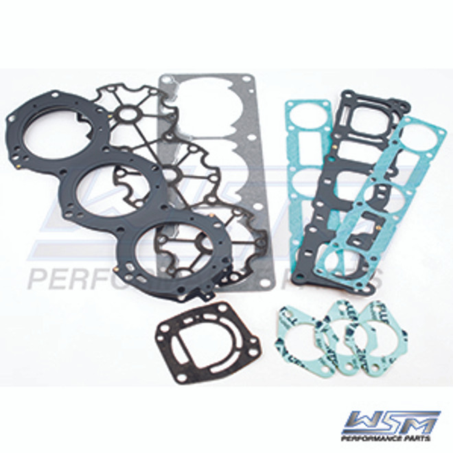 WSM Top End Gasket Kit for Yamaha 1200 Non Power Valve 1997-2004 007-611-01