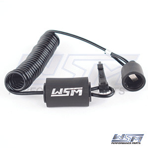 WSM Lanyard D.E.S.S Black Sea-Doo 012-580