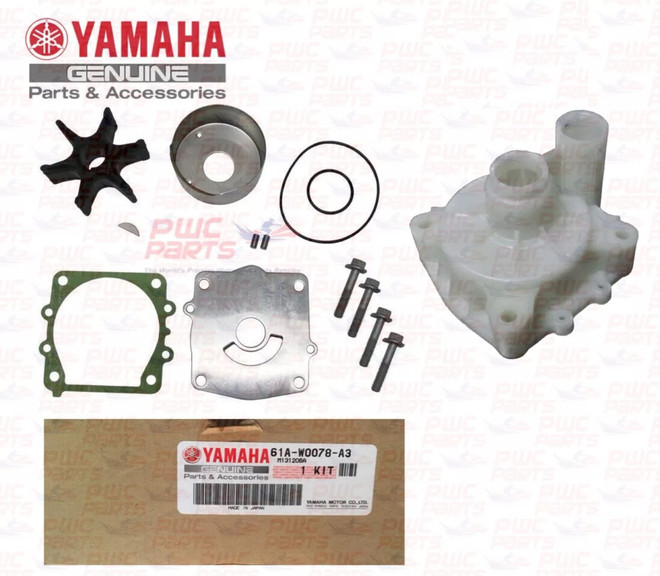 YAMAHA OEM F150/F200 Outboard Water Pump Kit 61A-W0078-A4-00 61A-44311-01 Seal C