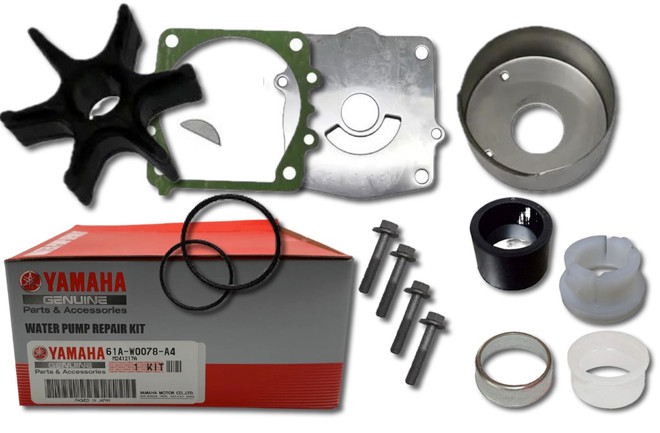 YAMAHA OEM F150/F200/F225 Outboard Water Pump Kit 61A-W0078-A4 61A-45538 44365