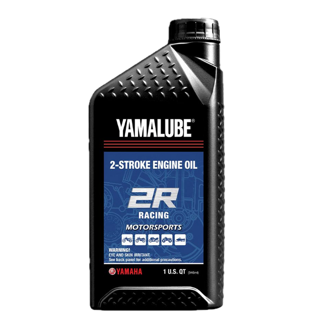 1x Pack YAMAHA Yamalube OEM 2R 2-Stroke MX ATV MC Racing Oil LUB-2STRK-R1-12