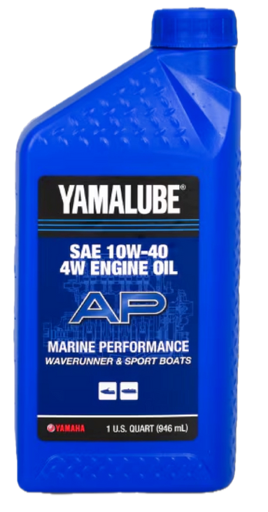 1x Pack YAMAHA YAMALUBE 4W WaveRunner 4-Stroke Engine Oil 10W40 LUB-10W40-WV-12