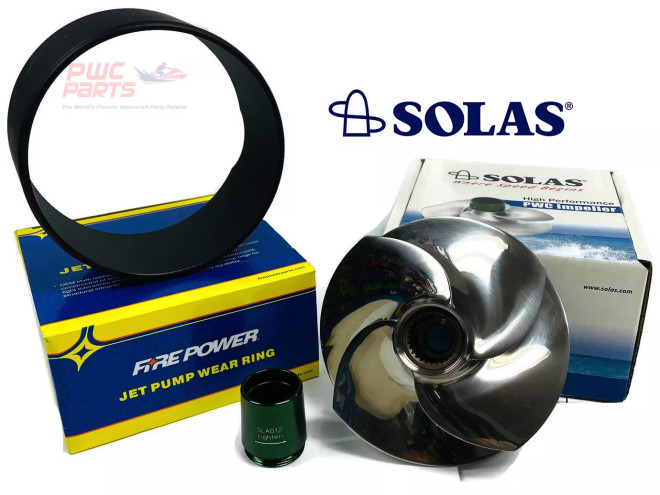 SeaDoo RXT RXP GTX 215 255 SOLAS Impeller SRX-CD-15/20R Wear Ring Repl 267000372