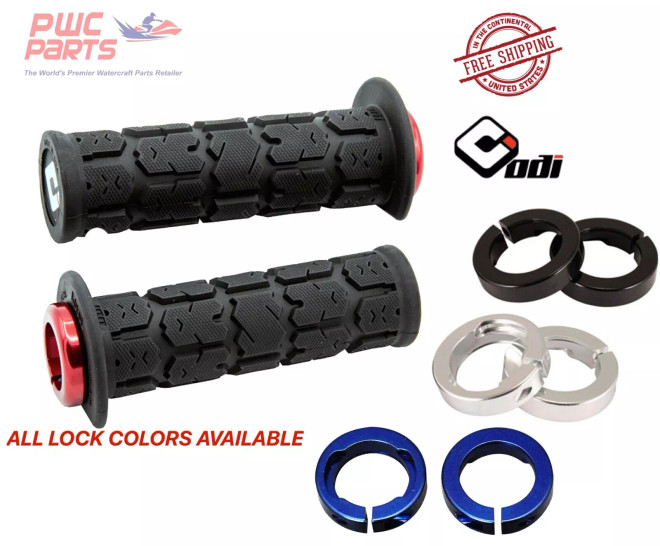 ODI grip 専用商品 ODI Rogue 2.1 Lock-On Grips 3/4 FLANGE 125mm PWC SeaDoo Kawasaki