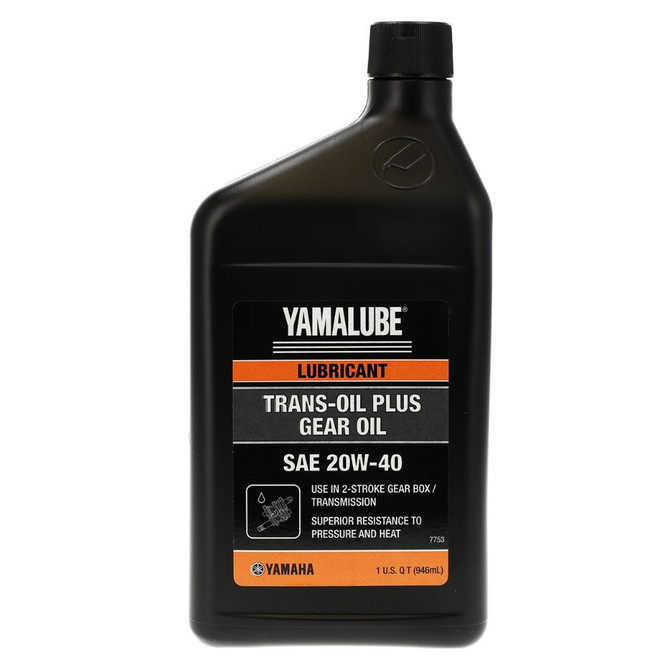 YAMAHA OEM Yamalube Trans-Oil Plus Gear Oil 32OZ  ACC-TRANS-PL-US