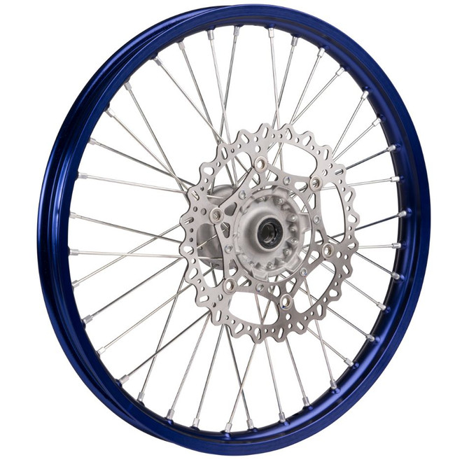 YAMAHA OEM Front Wheel Assembly Blue/Silver YZ125 YZ125X YZ250X