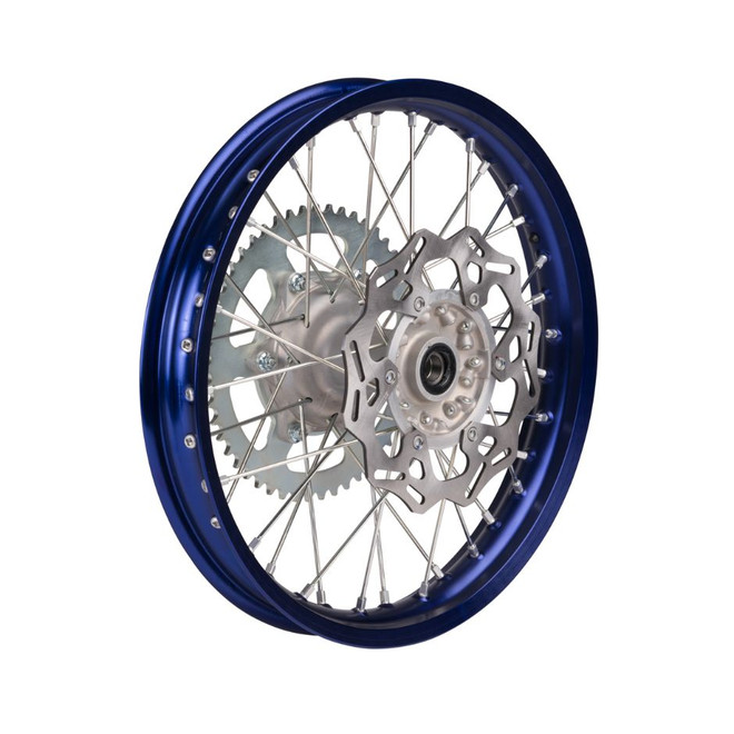 YAMAHA OEM Rear Wheel Assembly Blue/Silver WR250F 2021-2024 BAK