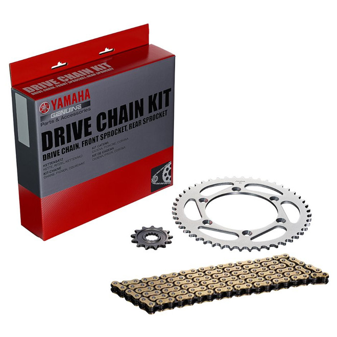Y YAMAHA OEM Drive Chain & Sprocket Kit YZ125 2022-2025 B4X-W001A-00-00