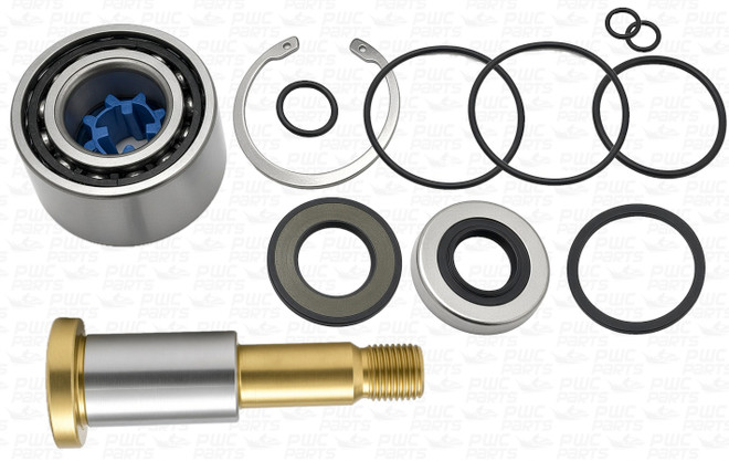 SeaDoo Jet Pump Rebuild Refresh Kit Impeller Shaft 2002 2003 GTX 155 185