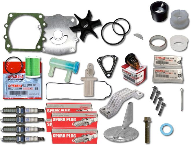 YAMAHA OEM Outboard Motor 2014+ F150LB F150XB LF150XB 100-HOUR Service Maintenance Kit 63P-W006A-00-00
