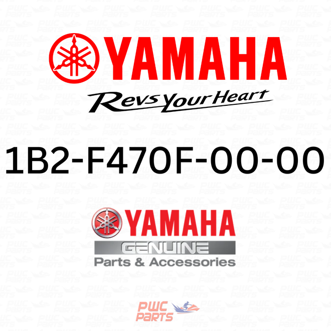 YAMAHA OEM Genuine Parts COVER, SEAT 1B2-F470F-00-00