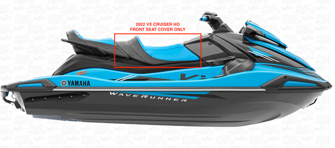 YAMAHA OEM Genuine Parts 2022 VX CRUISER HO Blue Front COVER, SEAT