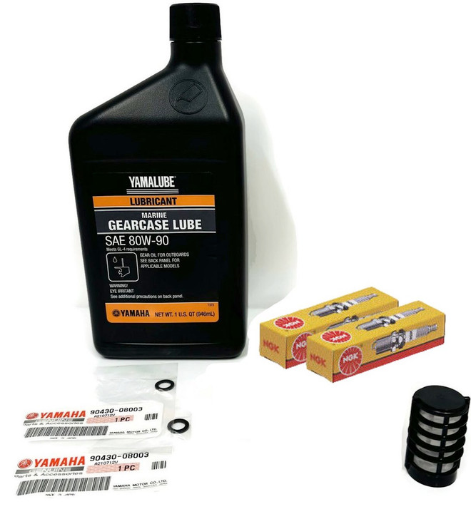 YAMAHA 9.9 HP 2-Stroke 100-Hour Service Maintenance Kit - 2000