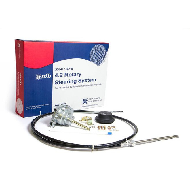 Dometic SeaStar 12 FT 4.2 NFB Rotary Steering Single Cable Kit SS14712