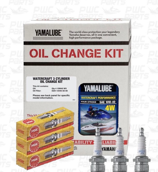 YAMAHA Watercraft III Oil Change Kit LUB-3WTRC-KT-20