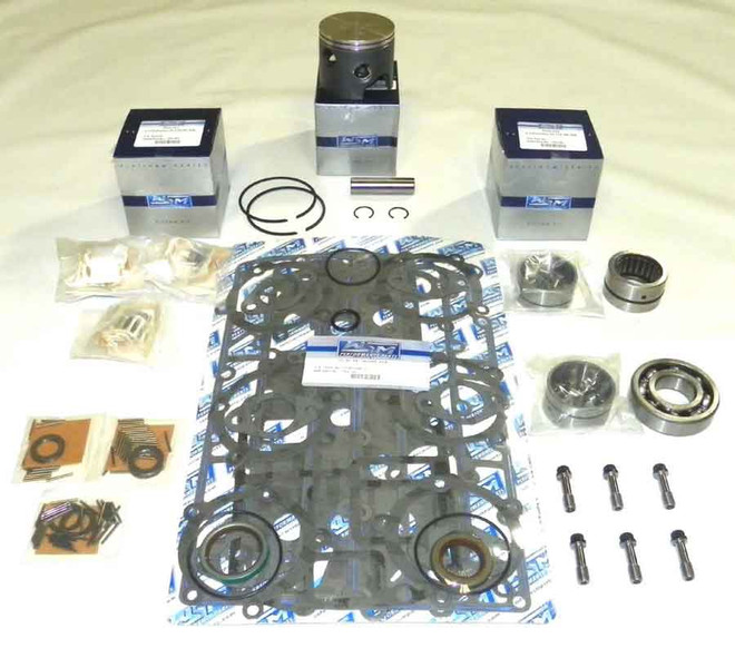 WSM Powerhead Rebuild Kit for Mercury / Mariner 70 - 90 HP 3 Cyl Looper 1987-1993 .020 Over 100-35-12