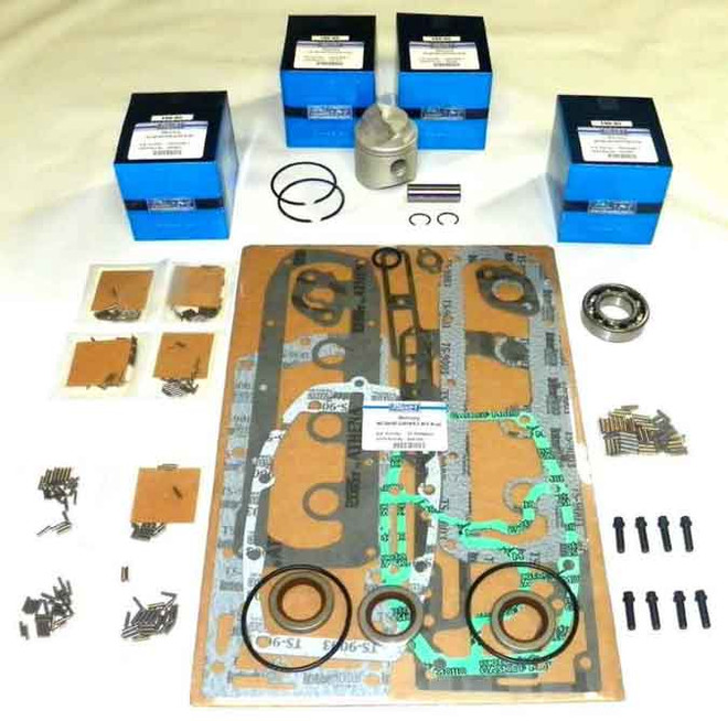 WSM Powerhead Rebuild Kit for Mercury / Mariner 20 - 50 HP Cross Flow 1972-1997 Standard 100-05-10