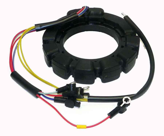 WSM Stator for Mercury / Mariner 75 - 85 HP 4 Cyl Cross Flow 1976-1986 398-5454A26, 398-5919A3 363-5454A26