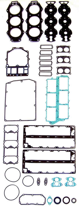 WSM Powerhead Gasket Kit for Yamaha 150 - 200 HP V6 84-03 Vertical Reeds 64D-W0001-00-00, 6G5-W0001-00-00 500-345